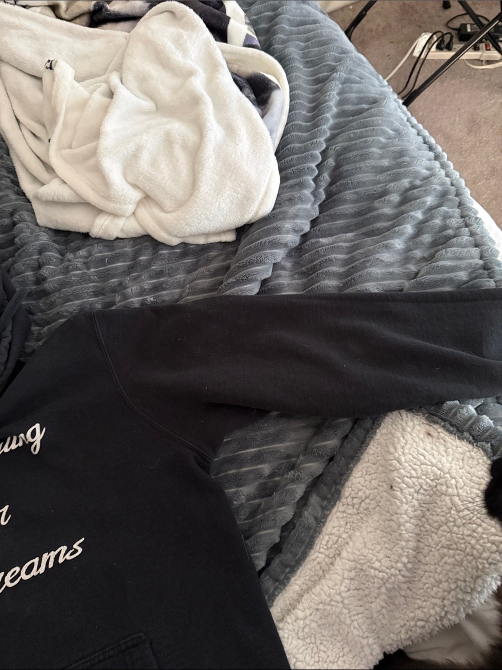 Pursuing Her Dreams Black Hoodie - Picture 4 of 5